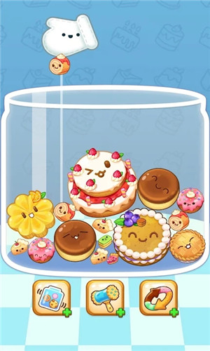 蛋糕掉落合并(Cake Drop Merge Puzzle)