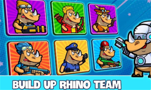 合并犀牛尸潮防御战(Merge RhinoZombiesDefense)