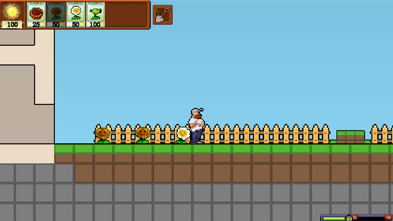 植物大战僵尸横版像素版