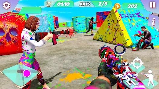 彩弹射击竞技场