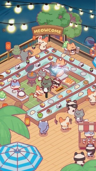 猫猫空闲餐厅游戏